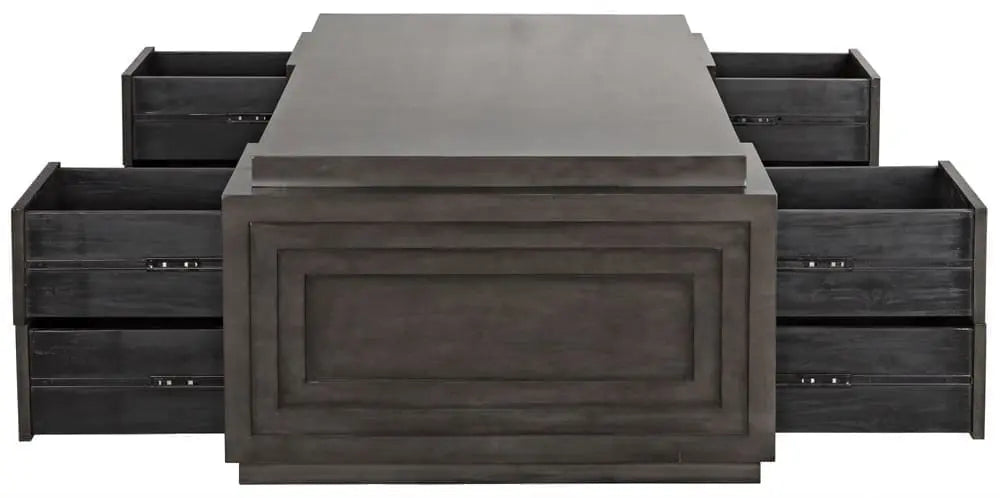 Noir Mentor Desk, Pale