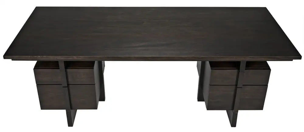 Noir Bridge Desk, Ebony Walnut
