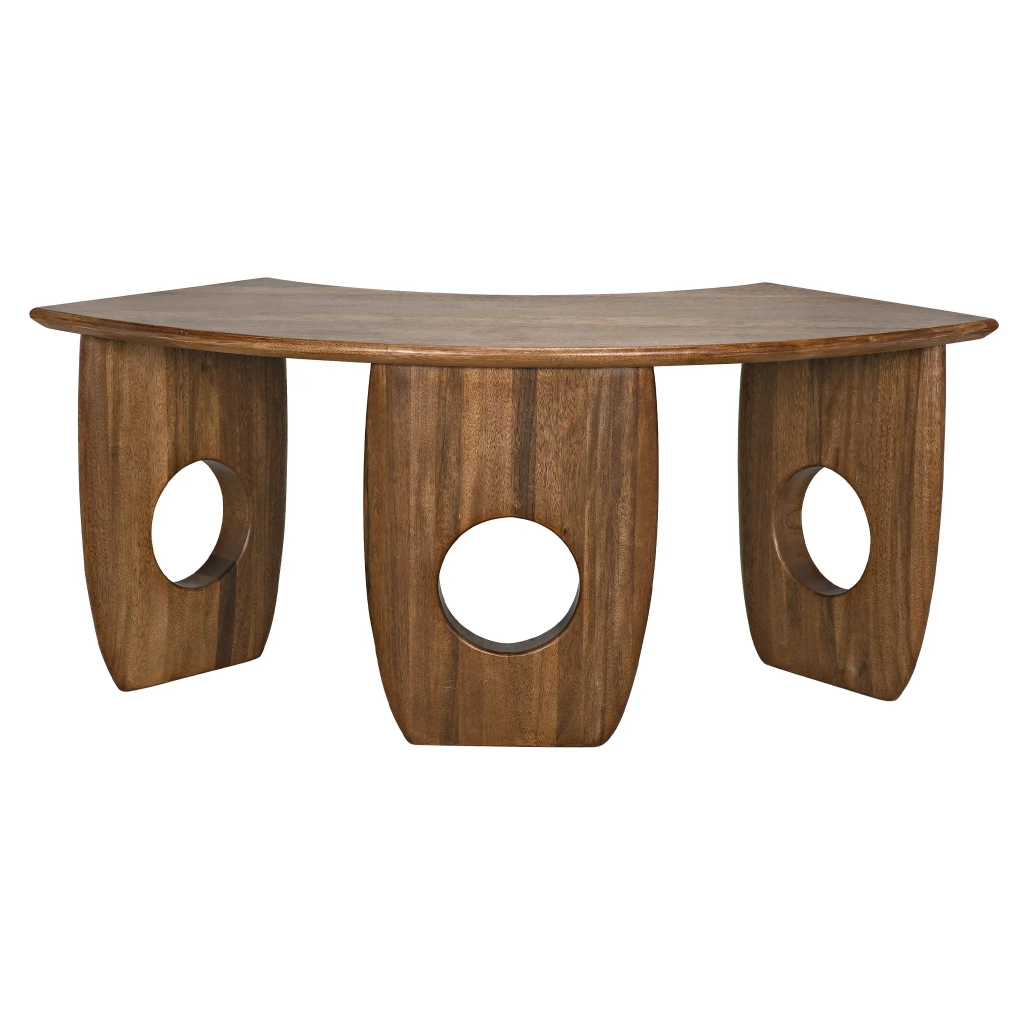 Noir Lobster Desk, Dark Walnut