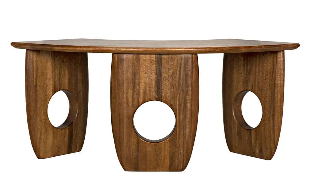Noir Lobster Desk, Dark Walnut