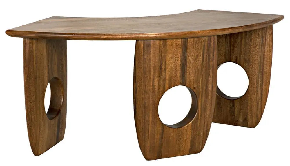 Noir Lobster Desk, Dark Walnut