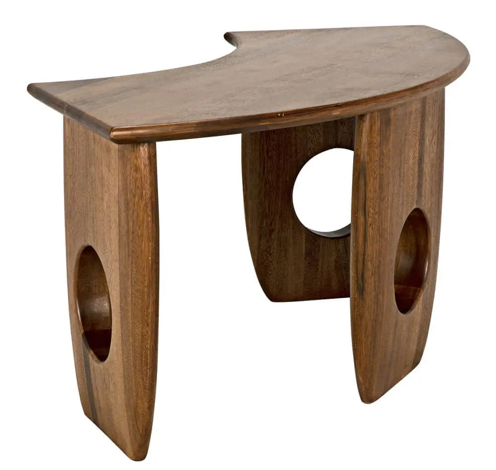 Noir Lobster Desk, Dark Walnut