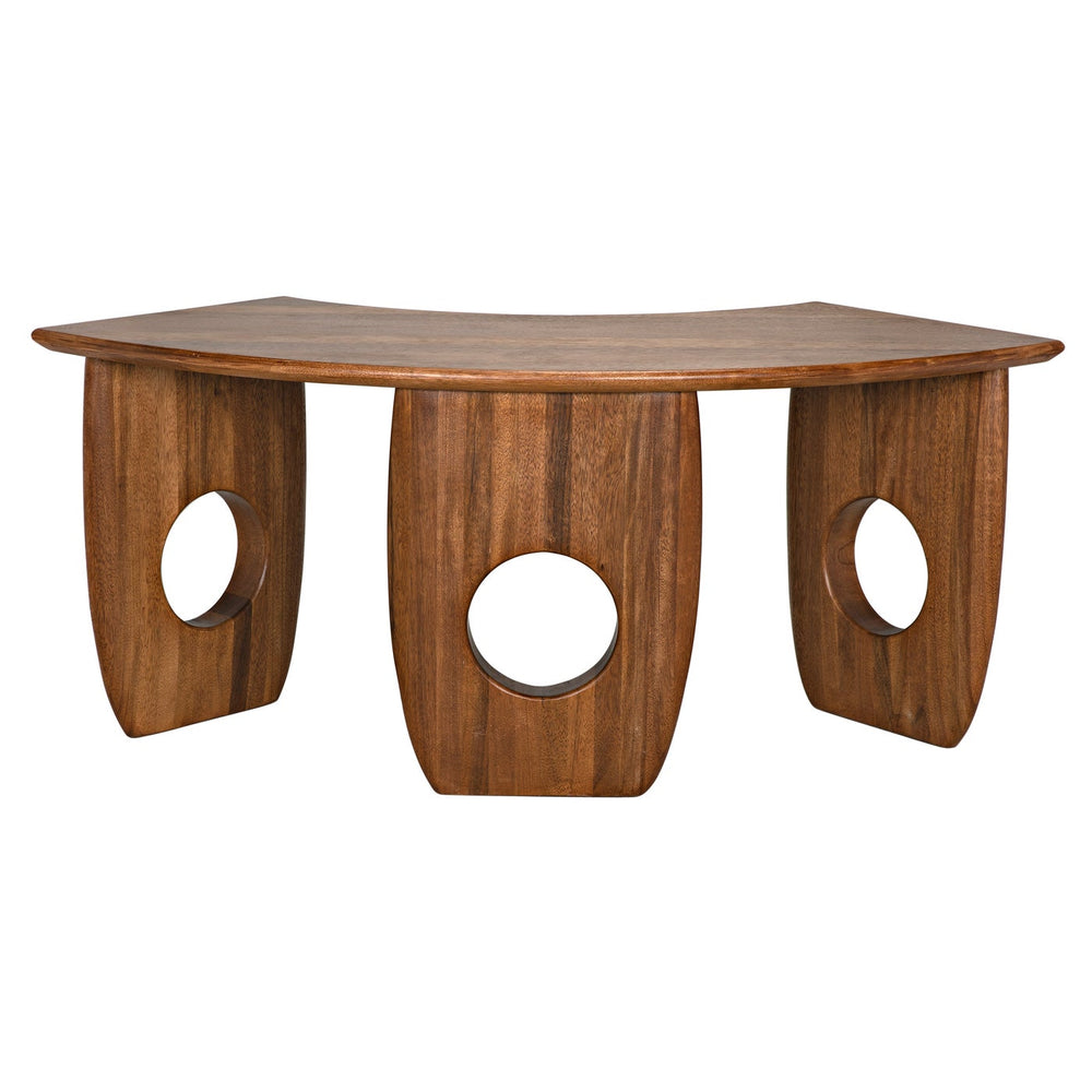 Noir Lobster Desk, Dark Walnut