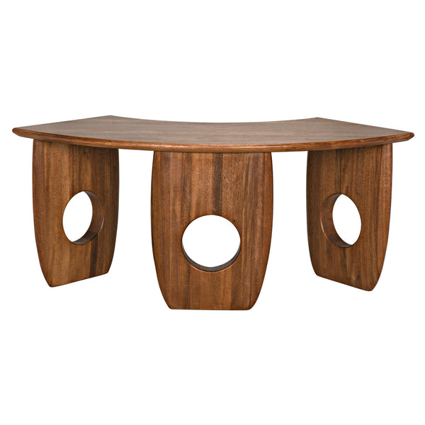 Noir Lobster Desk, Dark Walnut