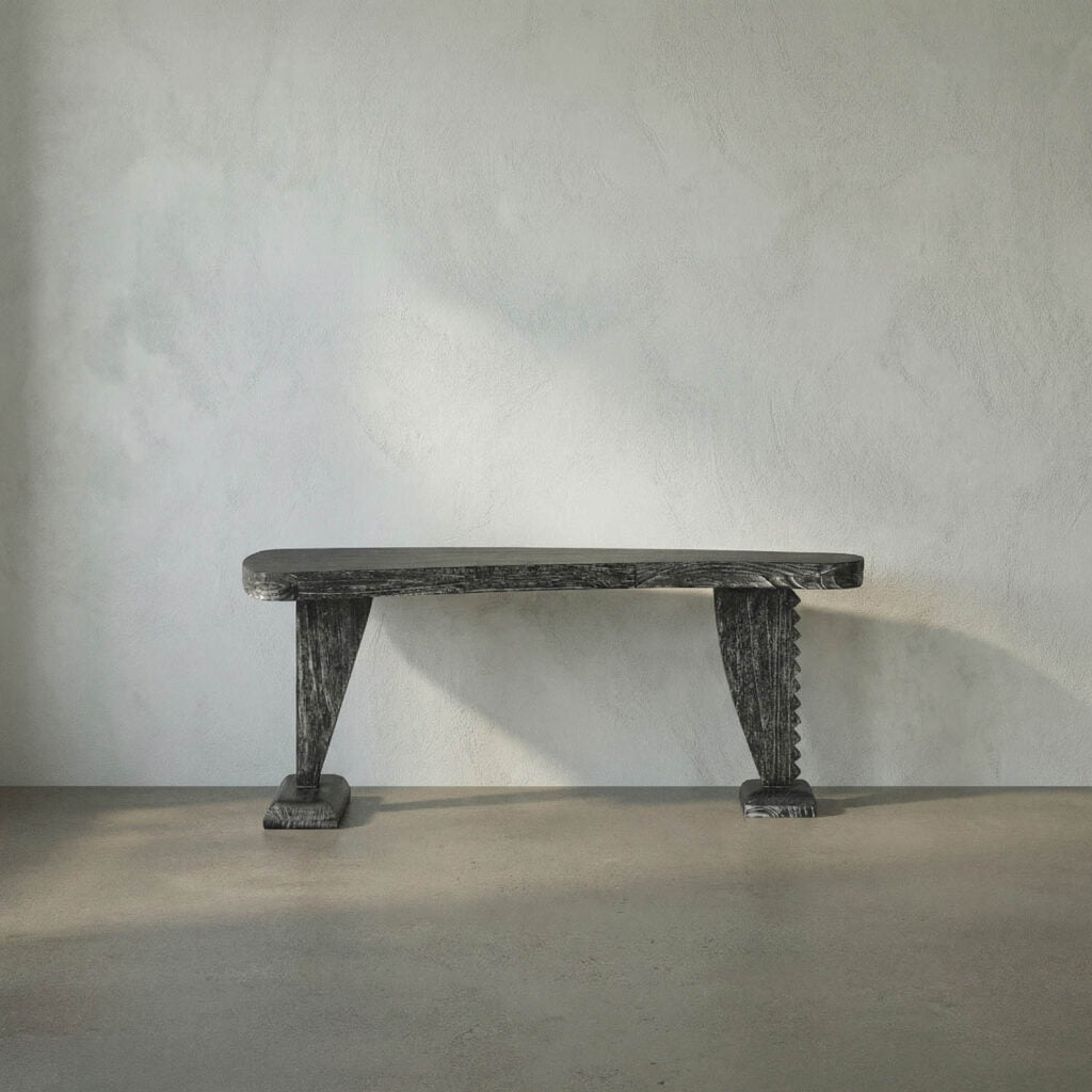 Noir Zigmund Desk, Cinder Black
