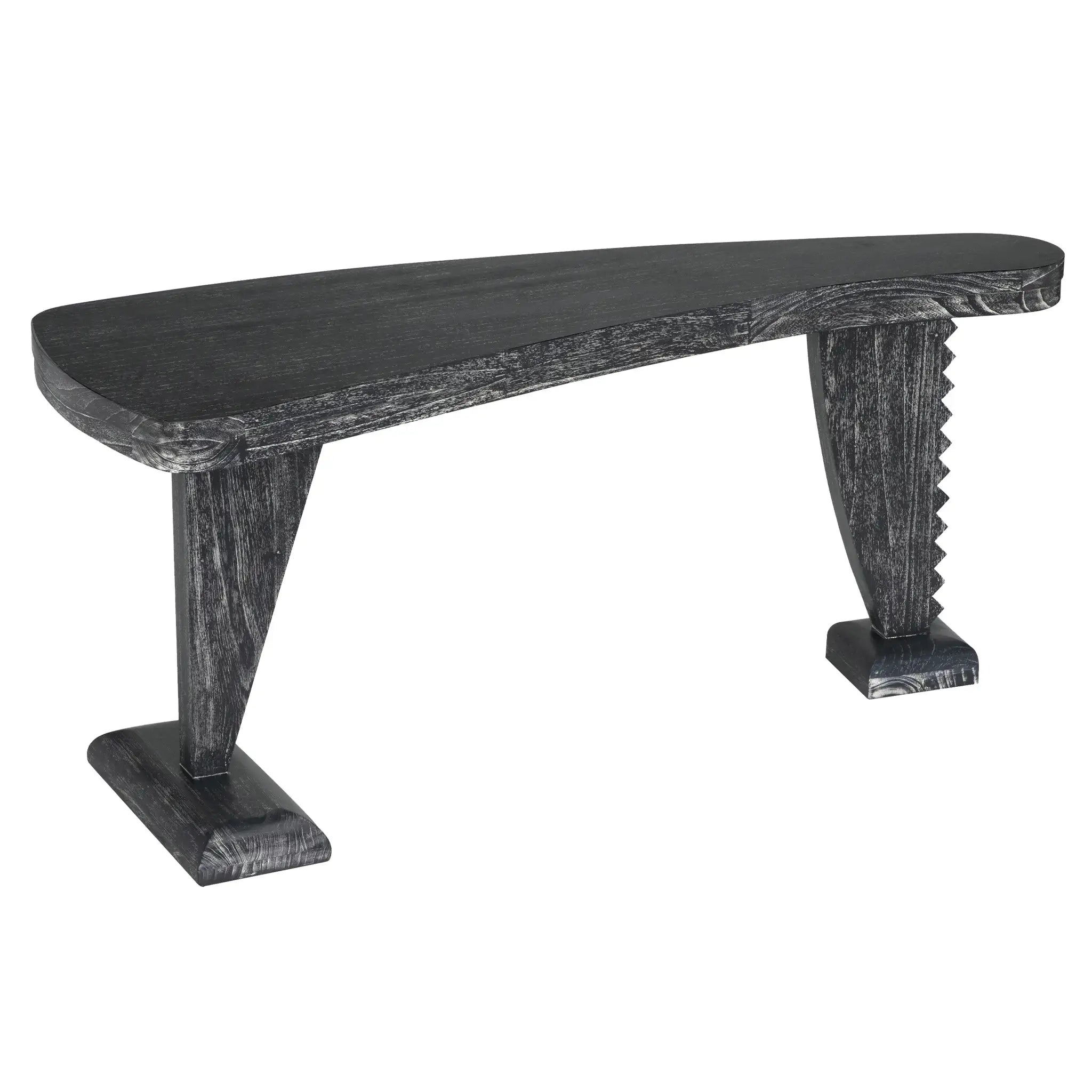 Noir Zigmund Desk, Cinder Black
