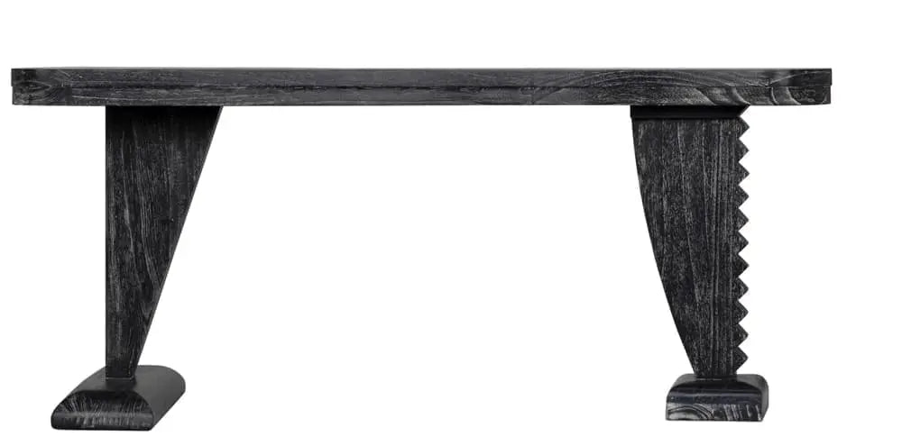 Noir Zigmund Desk, Cinder Black
