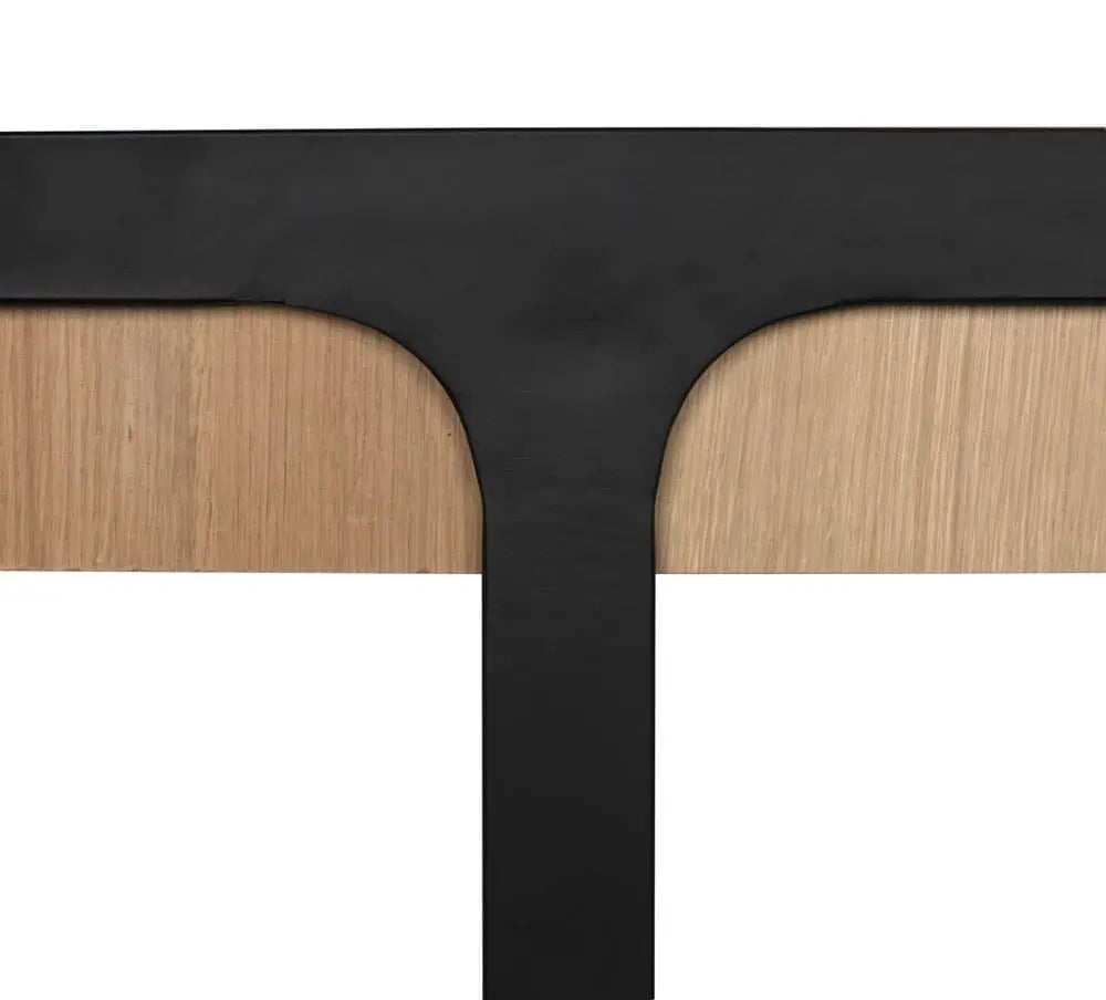 Noir Hamilton Desk, White Oak