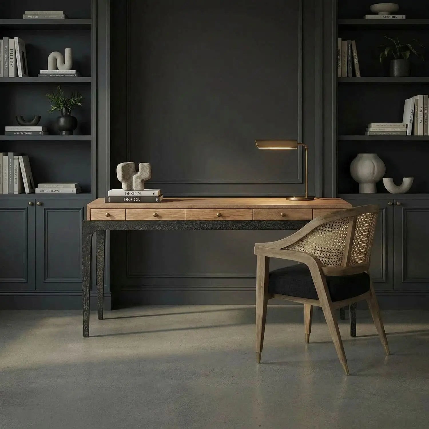 Noir Memphis Desk
