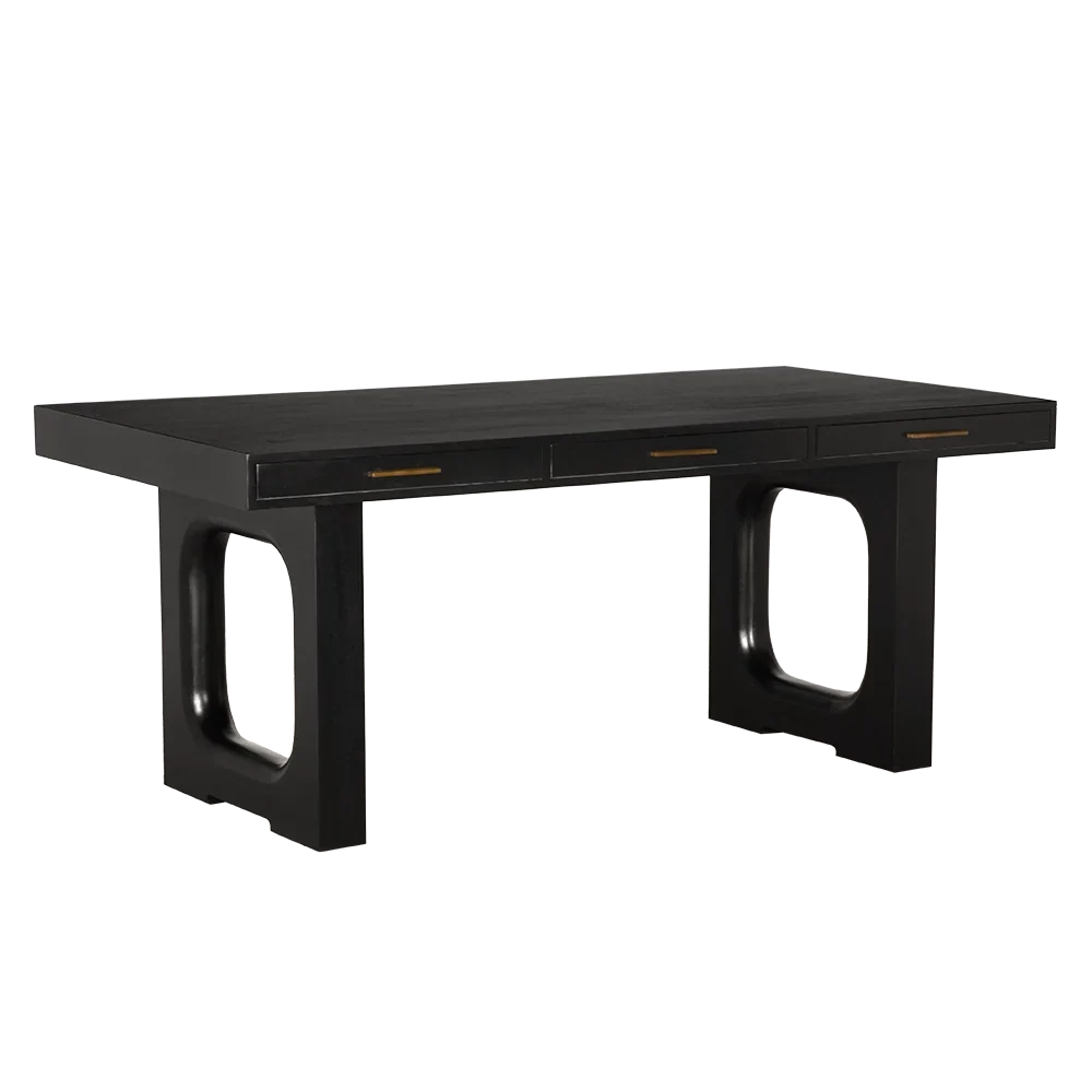 Noir Kirk Desk