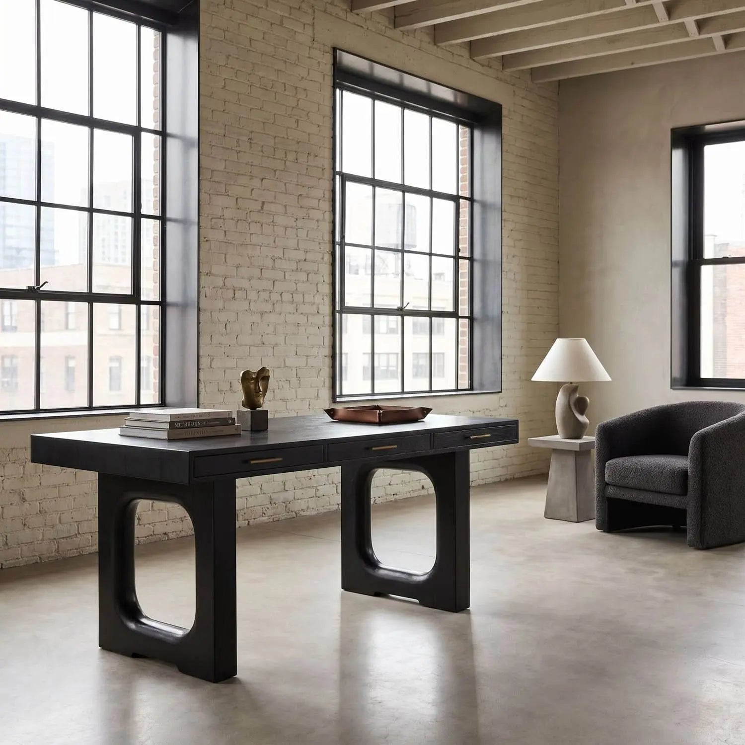 Noir Kirk Desk
