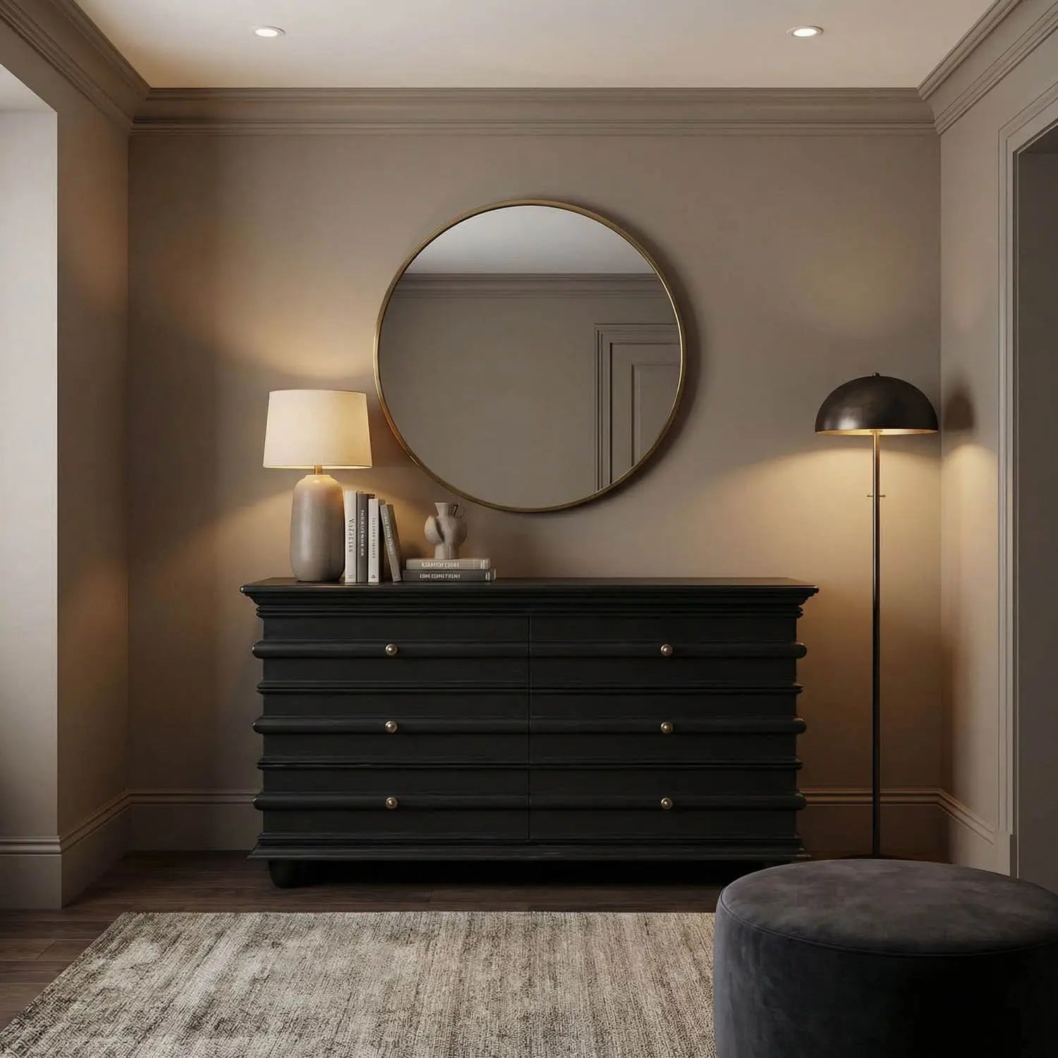 Noir Ascona Chest