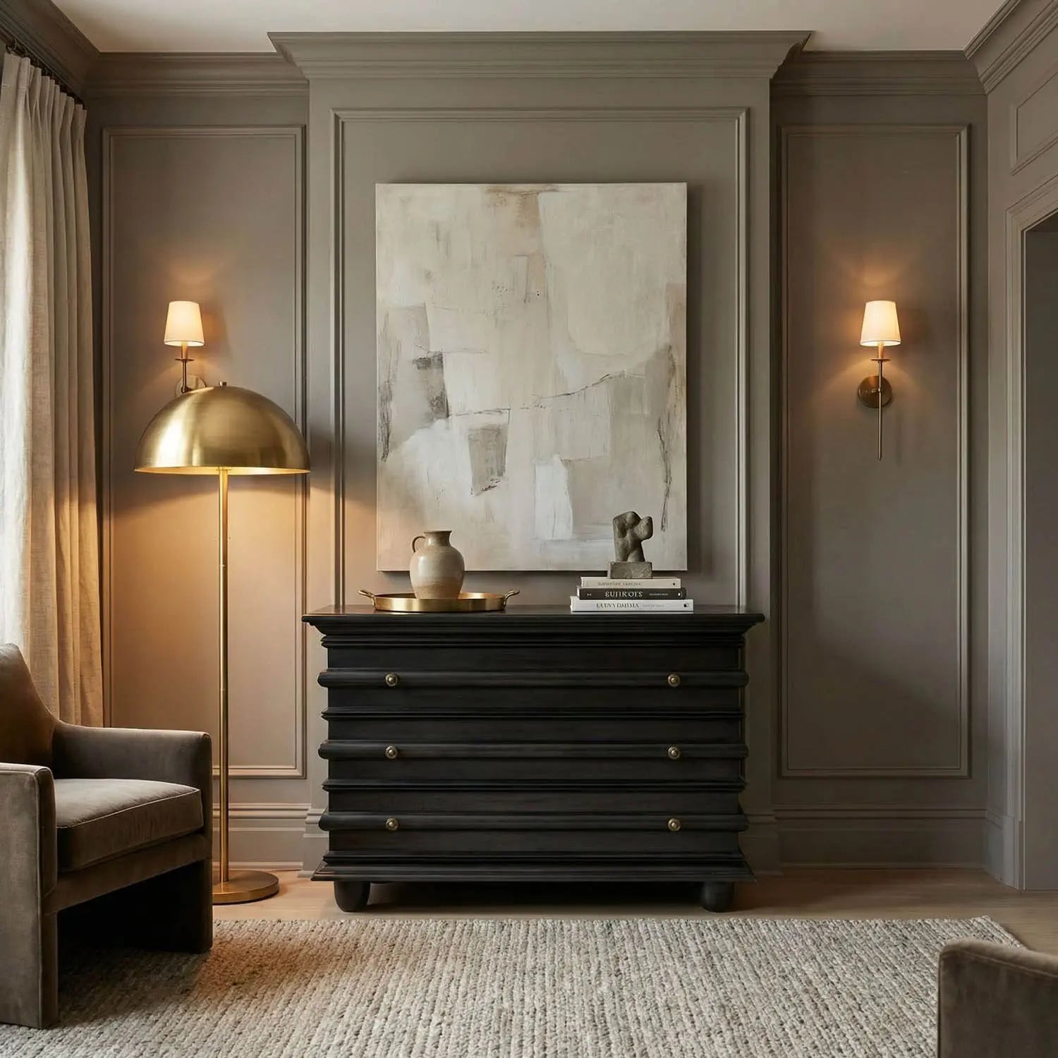 Noir Ascona Small Chest