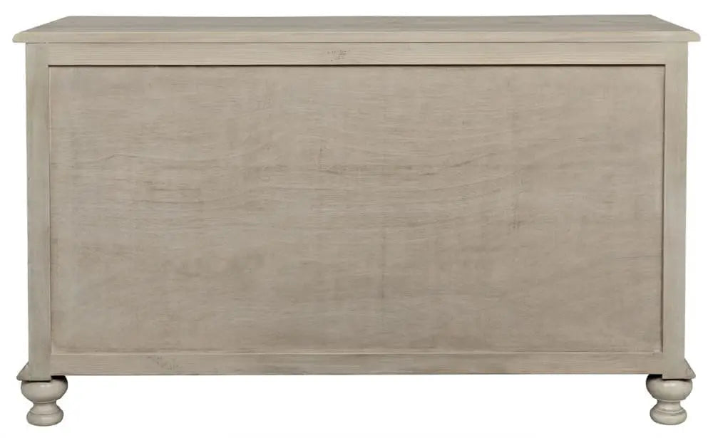 Noir Curved Front 3 Drawer Chest