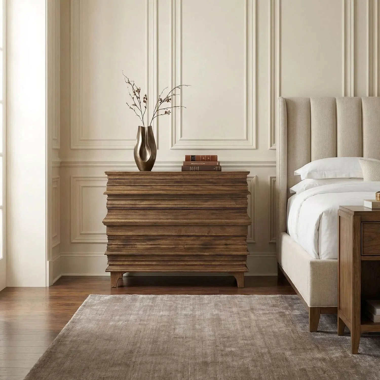 Noir Bernard Chest, Dark Walnut