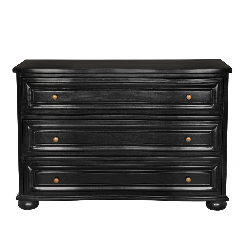 Noir Lauren Dresser,Hand Rubbed Black