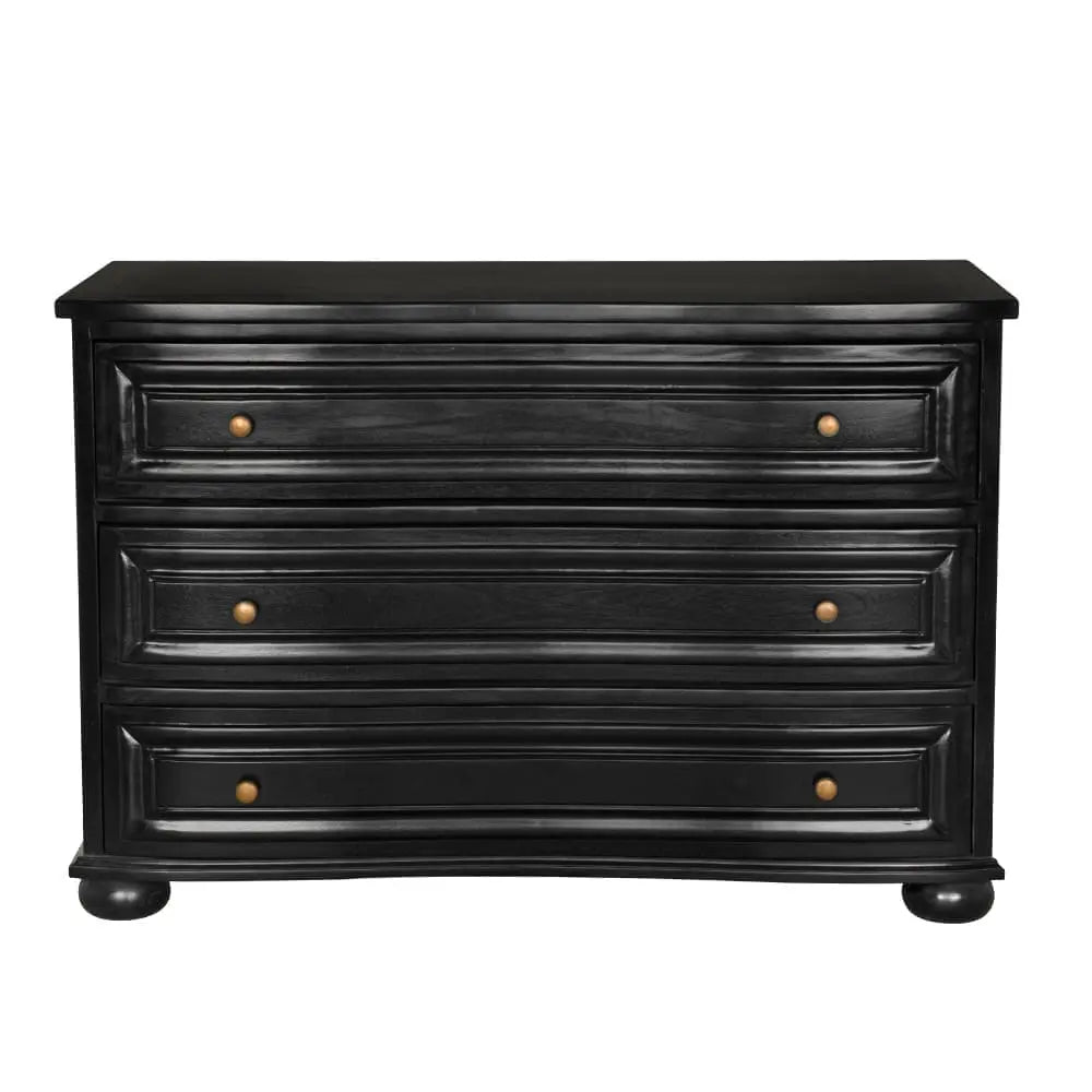 Noir Lauren Dresser,Hand Rubbed Black