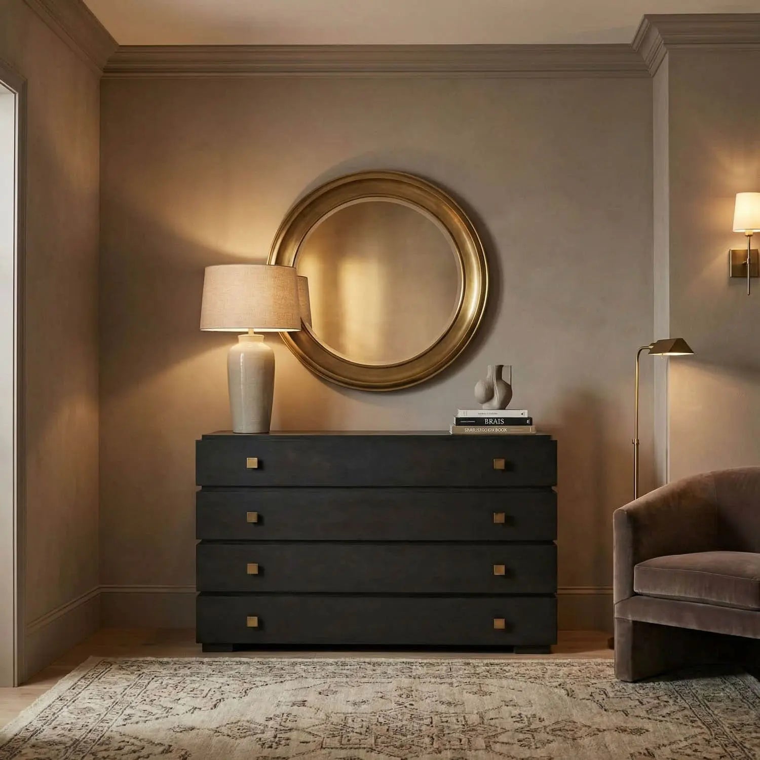 Noir Hofman Dresser, Pale