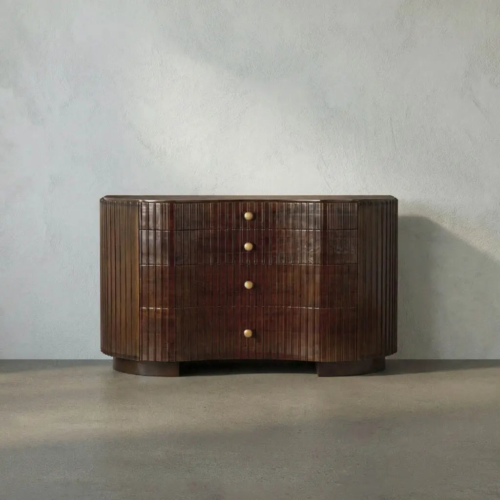 Noir Irene Dresser, Hand Rubbed Brown