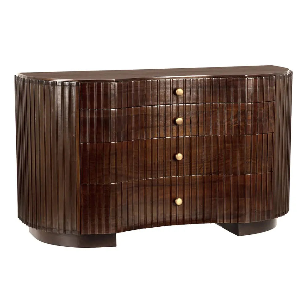 Noir Irene Dresser, Hand Rubbed Brown