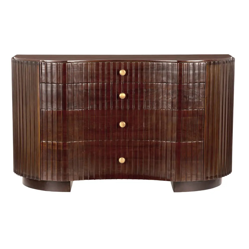 Noir Irene Dresser, Hand Rubbed Brown