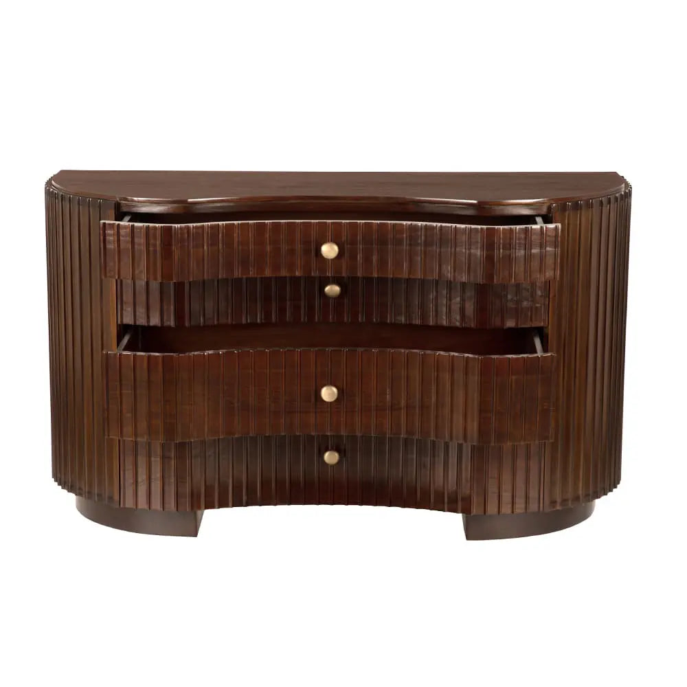 Noir Irene Dresser, Hand Rubbed Brown