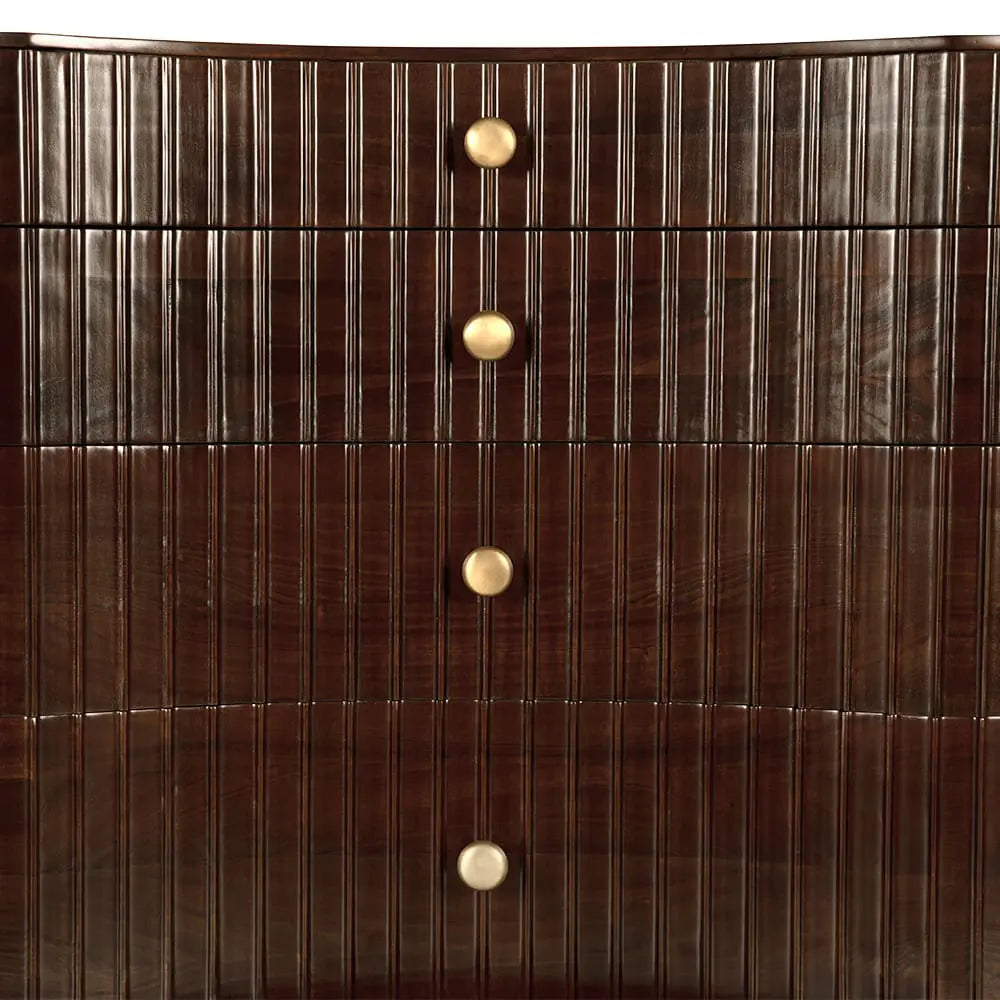 Noir Irene Dresser, Hand Rubbed Brown