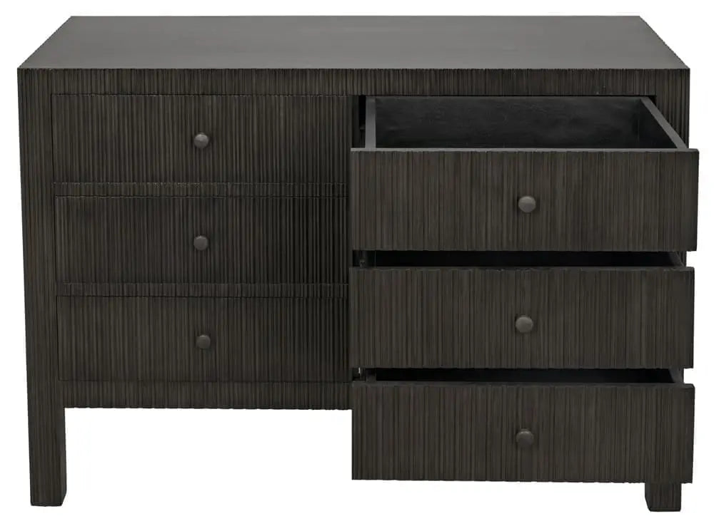 Noir Conrad 6 Drawer Dresser