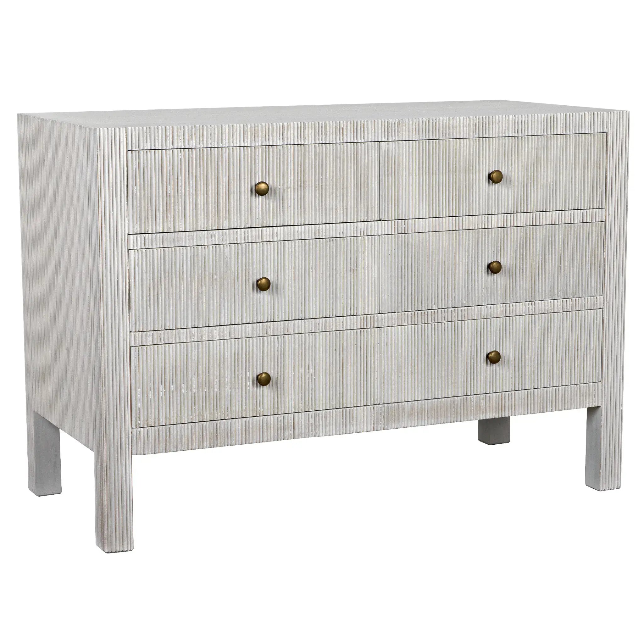 Noir Conrad 6 Drawer Dresser