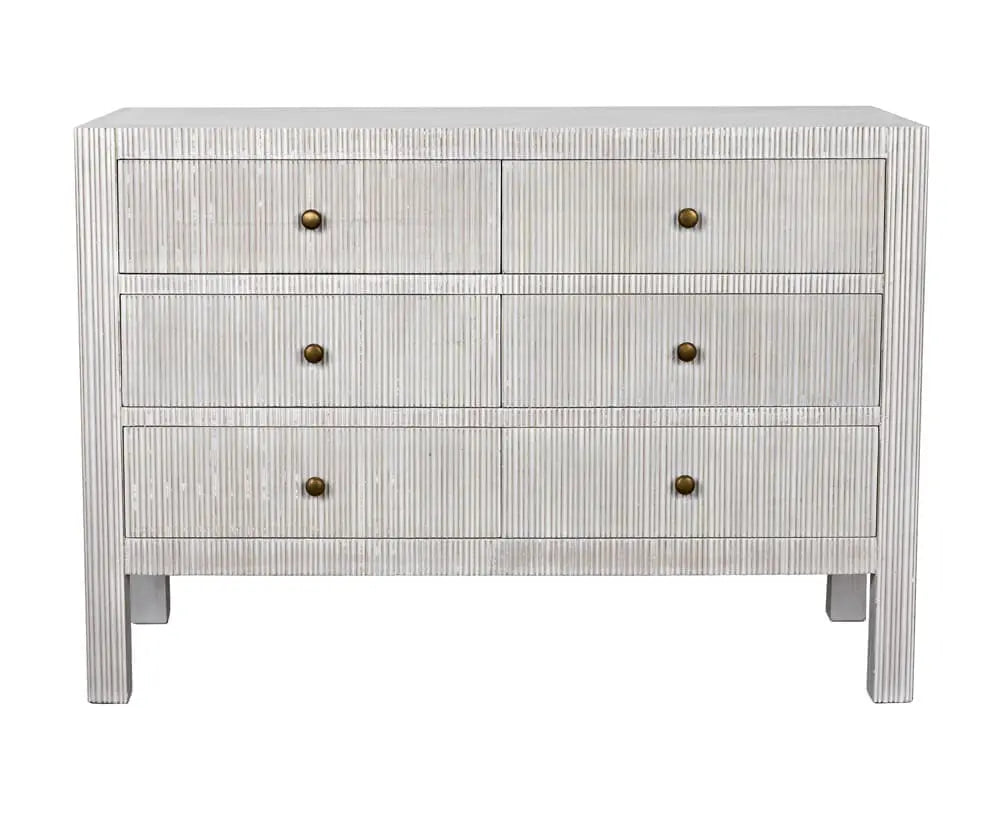 Noir Conrad 6 Drawer Dresser