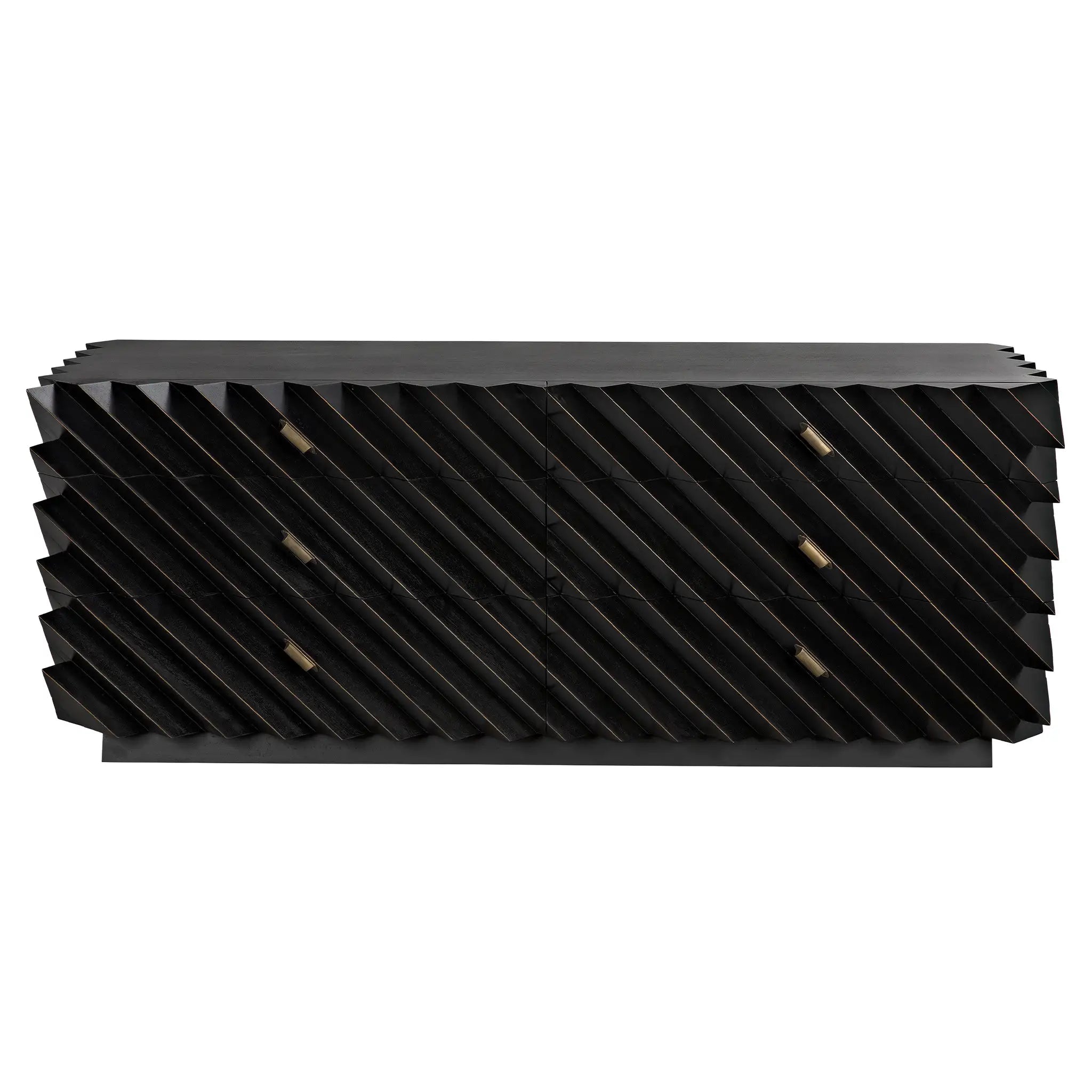 Noir Hikaru Dresser, Hand Rubbed Black