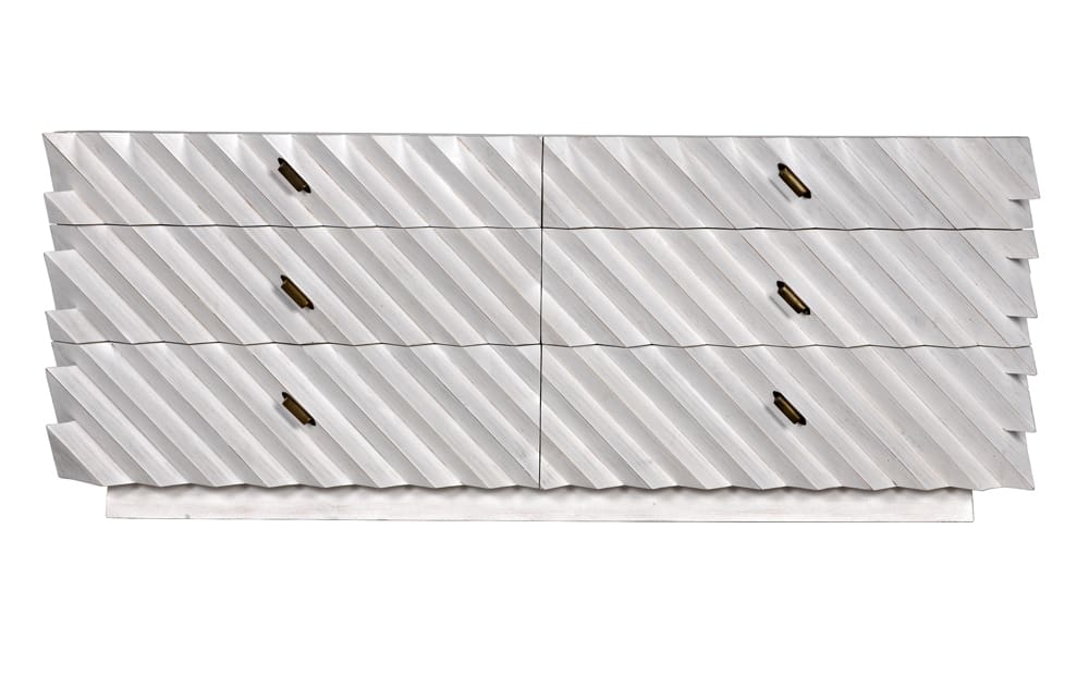 Noir Hikaru Dresser, White Wash