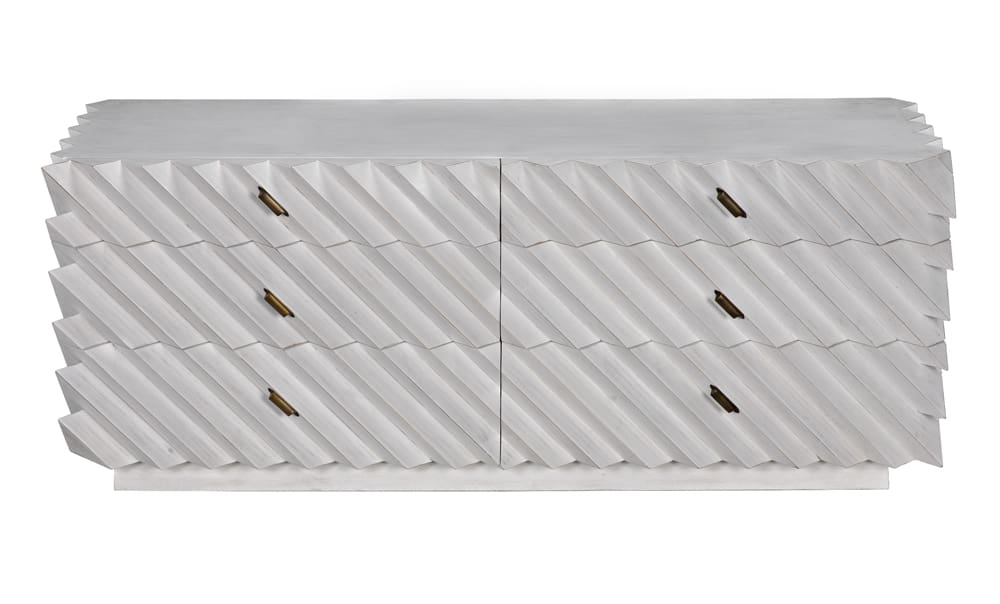 Noir Hikaru Dresser, White Wash