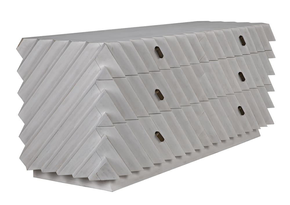 Noir Hikaru Dresser, White Wash