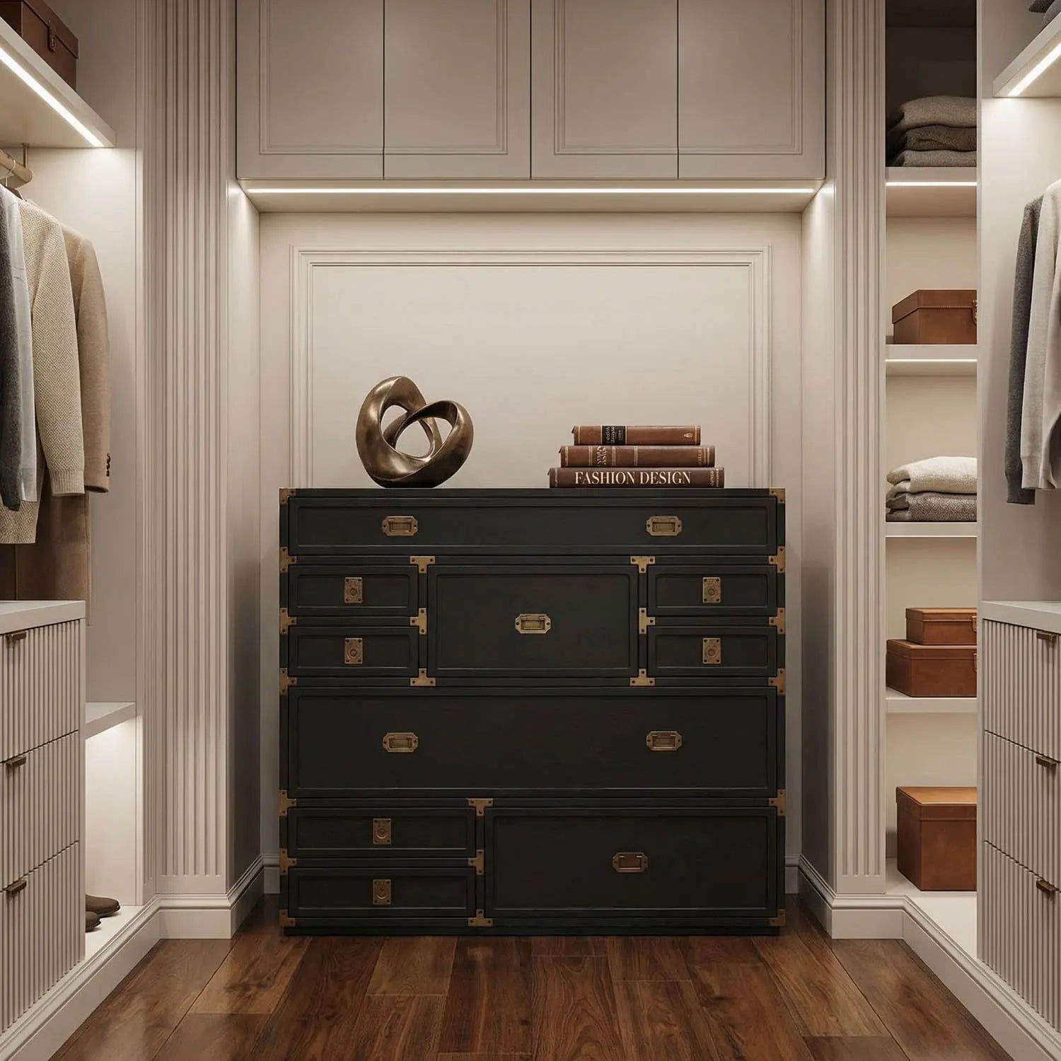 Noir Charles Chest, Pale