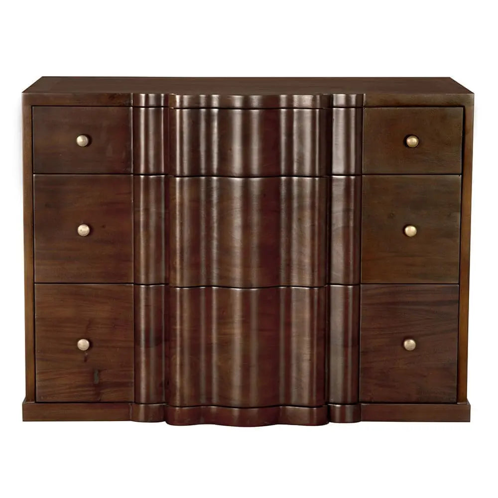 Noir Kiss Dresser, Hand Rubbed Brown