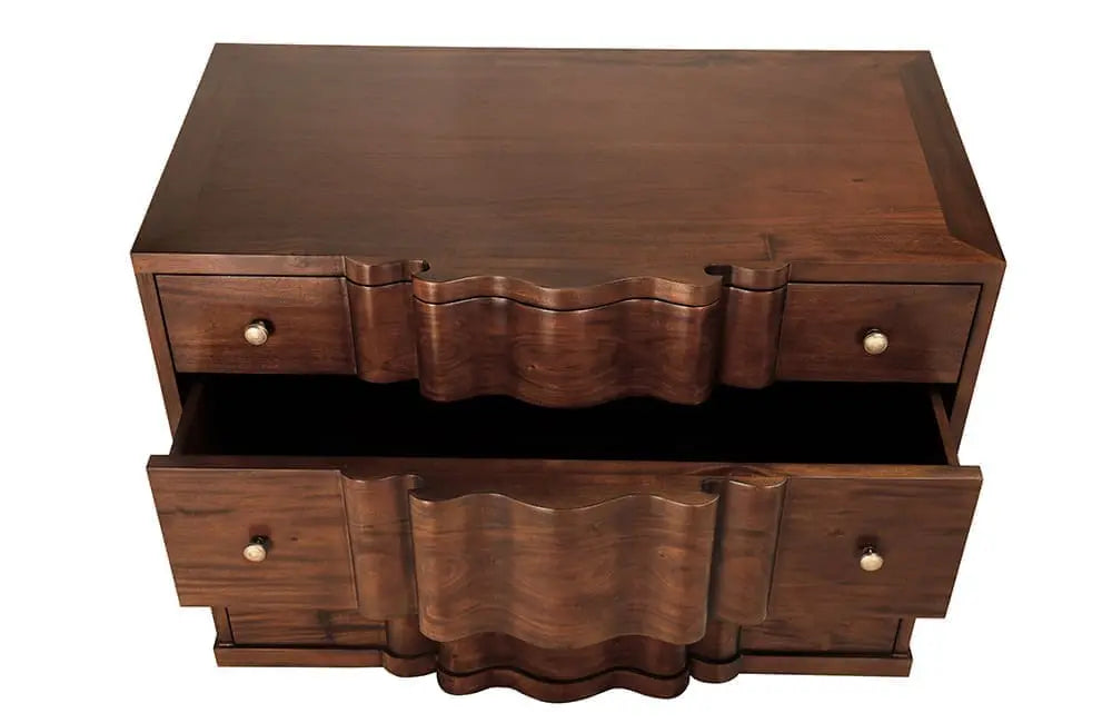 Noir Kiss Dresser, Hand Rubbed Brown