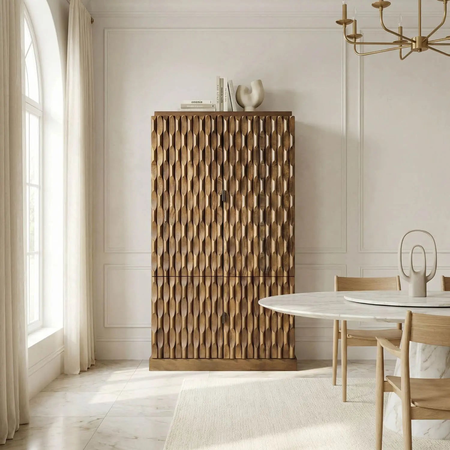 Noir Alameda Hutch, Dark Walnut