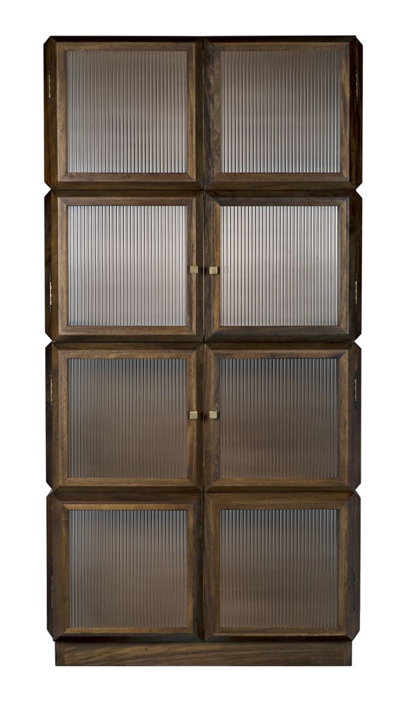 Noir Collins Hutch, White Oak