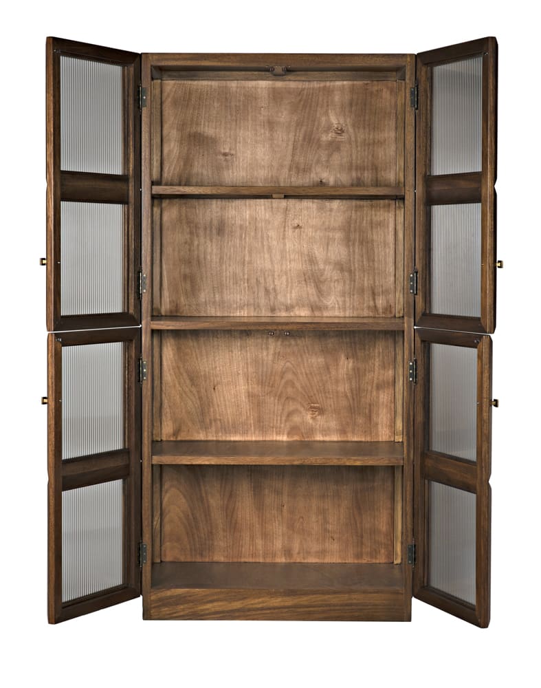Noir Collins Hutch, White Oak