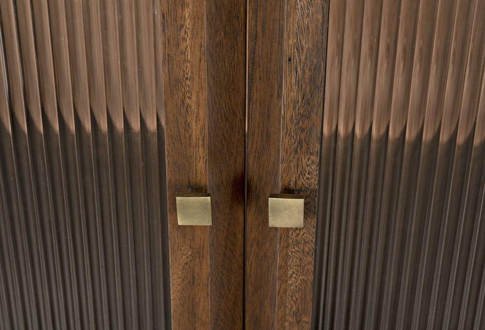 Noir Collins Hutch, White Oak