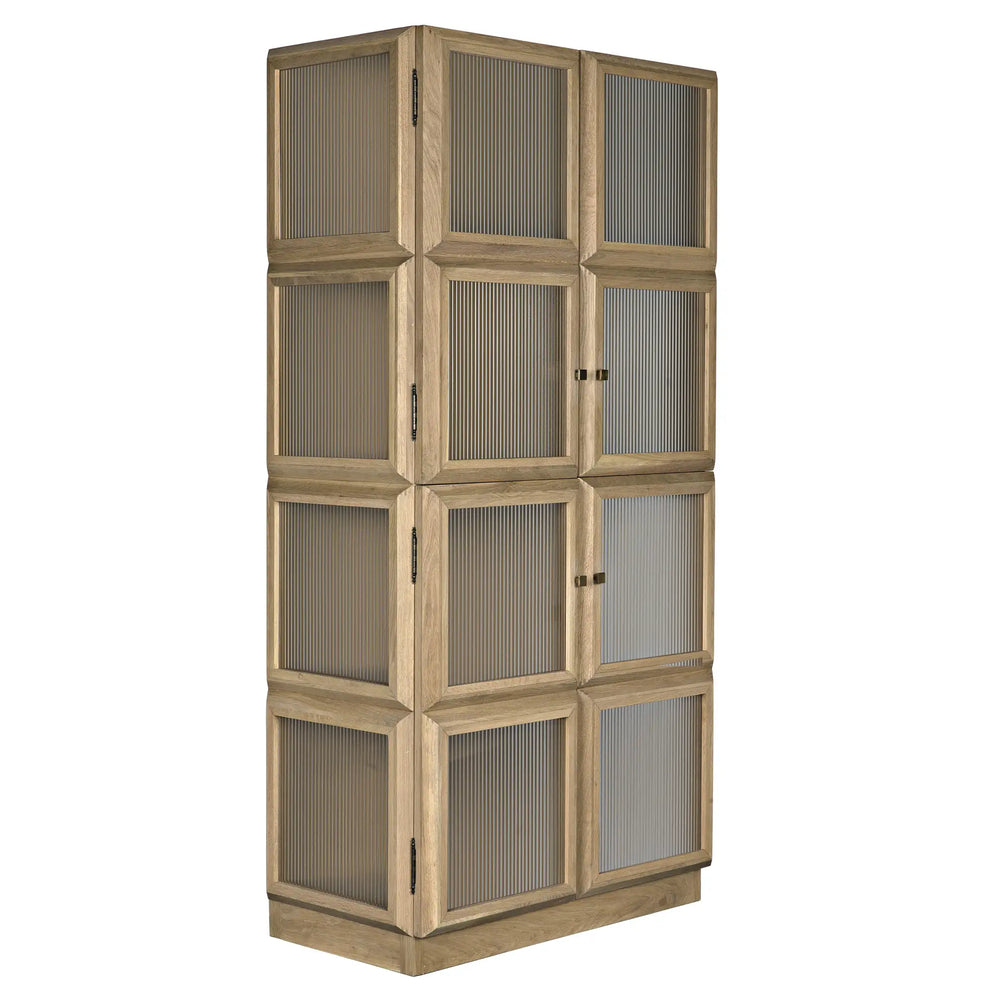 Noir Collins Hutch, White Oak
