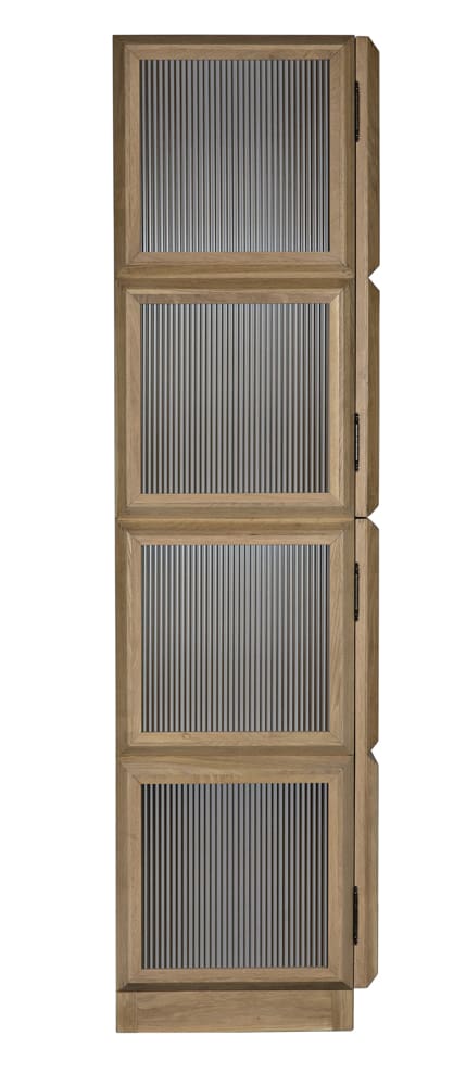 Noir Collins Hutch, White Oak