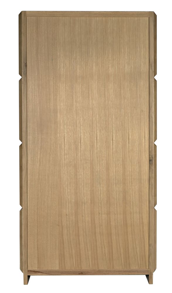 Noir Collins Hutch, White Oak