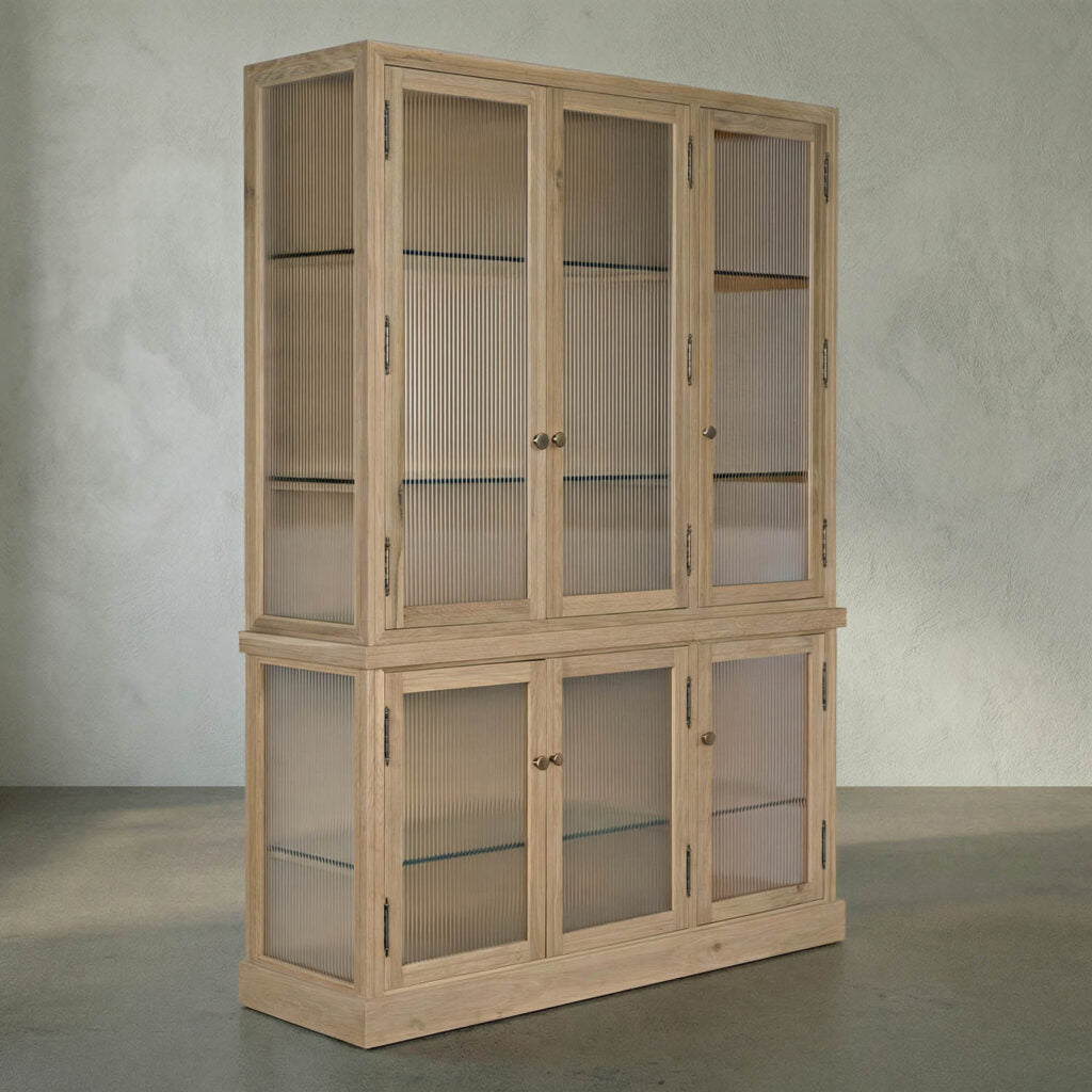 Noir Chester Hutch, White Oak