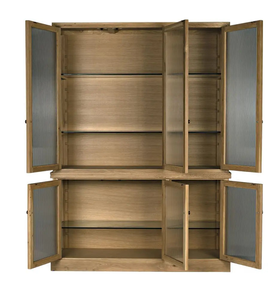 Noir Chester Hutch, White Oak