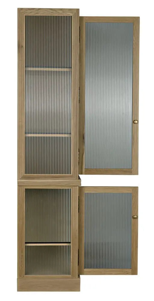 Noir Chester Hutch, White Oak