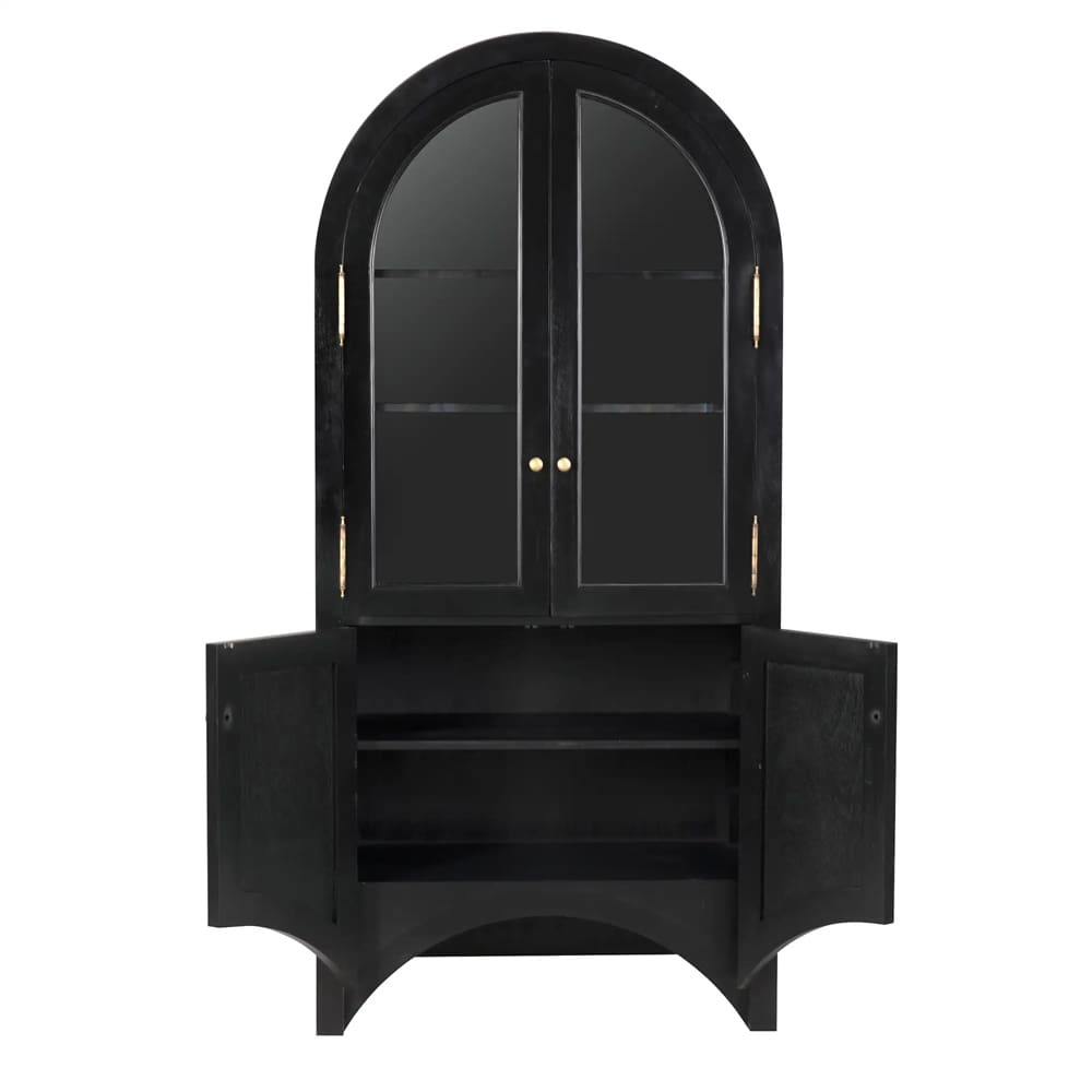 Noir Haring Hutch, Hand Rubbed Black