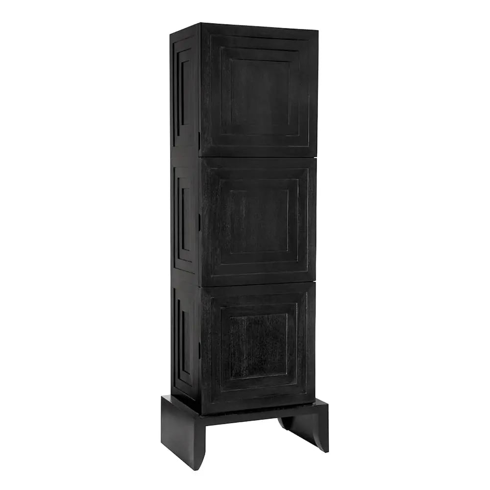 Noir Etruscan Tower Cabinet