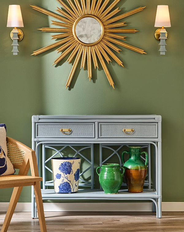 Worlds Away Gideon Console Table